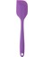 Kitchen Design Lab Büyük Boy Yanmaz Yapışmaz Silikon Yassı Spatula Sarı Mor Antrasit 3 Lü Set Yassı Spatula Sarı Mor Ankastre Seti 4