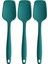 Kitchen Design Lab Büyük Boy Yanmaz Yapışmaz Silikon Düz Spatula Yeşil 3 Lü Set Silikon Düz 3’lü Spatula Yeşil 1
