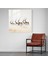 Graceful Glass Print - Minimalist Wildlife Gazelles Glass Wall Art - Simple Home Decoration, 30X30 2