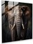 Ethereal Pachyderm Glass Print, 30X30 1