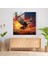 Ethereal Glass Print– Majestic Eagle's Flight, 30X30 2