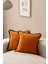 Home Saçaklı Tek Renk 43X43 Kırlent Kılıfı Hardal 1