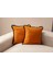Home Saçaklı Tek Renk 43X43 Kırlent Kılıfı Hardal 2