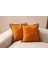 Home Saçaklı Tek Renk 43X43 Kırlent Kılıfı Hardal 2
