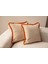 Home Saçaklı Tek Renk 43X43 Kırlent Kılıfı Bej 2