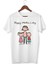 Anneler Günü Özel T-Shirt Kutlu Olsun Baskılı Tişört Beyaz 1