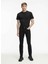 Calvin Klein Jean Pantolon Normal Bel Normal Siyah Erkek Denim Pantolon 1