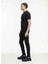 Calvin Klein Jean Pantolon Normal Bel Normal Siyah Erkek Denim Pantolon 2