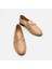 01AYH284090A330 HAKIKI Deri Naturel Kadın Loafer 3