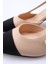 Nude Slingback Topuklu Ayakkabı 401 5