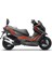 Kymco Dtx 125/DTX 350/DTX 360 300/DTX 360 350 Sissy Bar K0DT31RV 2