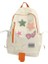 Matthewluc Popular Star Pattern Backpack For High School Students. - Siyah (Yurt Dışından) 1