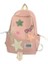 Matthewluc Popular Star Pattern Backpack For High School Students. - Siyah (Yurt Dışından) 1