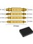4341ALTIN Kutulu 4'lü Stil Yüksek Li Hasarlı Vida Çıkarıcı Hız Çıkışı Matkap Uçları Kırık Hız Çıkışı Cıvata Çıkarıcı Cıvata Saplama Sökücü Aracı (Yurt Dışından) 1