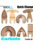 Kit4 Tarzı Newone Hızlı Bırakma Değişimi Salınımlı Takım Testere Bıçakları Karbür Taşlama Bıçakları Çoklu Alete Uygun Dewalt Black&decker Fein (Yurt Dışından) 2