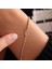 Su Yolu Altın Baget Bileklik Pink Topaz 2
