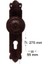 Antik Bronz Açarlı Kol A-159 1