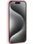 Apple iPhone 15 Pro Kılıf Parlak Taşlı Tasarım Pırlanta Kapak Pembe 3