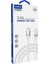 3.4A Lightning Şarj ve Data Kablosu Beyaz Sc-64 3