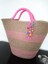 Hasır Çanta Plaj Çantası El Çantası El Emeği Handmade Tasarım Tarz Yaz Moda Çanta 1