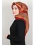 Pamuklu Trend Eşarp 9925-6 Kiremit 1