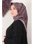 Fashion Monogram Eşarp 8090-19 Leylak 1