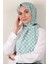 Cotton & Silk Şal 3641-3 Su Mavisi 1