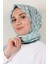 Cotton & Silk Şal 3641-3 Su Mavisi 3