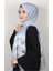 Exclusive Şal 3073-19 Gümüş 1