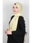 Pamuklu Düz Şal 2803-27 Gold 1