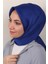 Modakaşmir Ipeksi Jakar Eşarp 5357-4 Saks Mavisi 1
