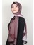 Medine Desenli Şal 2420-4 Gül Kurusu 1