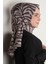 Medine Desenli Şal 1840-51 Zebra Pudra 1