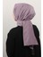 % 100 Coton Şal 8083-1 Vişne 2