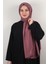 Ince Kareli Şal 2580-47 Gül Kurusu 1