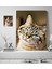 Kişiye Özel Evcil Dost Dijital Art Kedi Pet Kanvas Tablo (50 x 70 Cm.) 1 1
