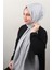 Vanessa Şal 2745-13 Gümüş 2