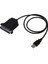 Yeni Paralel Bağlantı Noktası DB36 Yazıcı USB Express Kart Dönüştürücü Adaptör Siyah (Yurt Dışından) 2