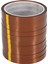 20 Rulo 10MM x 33M 108FT Isı Basın Bandı - Isı Transferi Için Isıya Dayanıklı Süblimasyon Bandı, 3D Yazıcılar (Yurt Dışından) 3