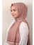 Medine Desenli Şal 2421-6 Pudra 1