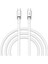 60W Usb-C Şarj ve Data Kablosu Beyaz Sc-66 1