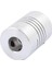 4 Adet 6mm Ila 8mm Şaft Kaplini 25MM Uzunluk 18MM Çap Step Motor Çoğaltıcı Alüminyum Alaşımlı Bağlantı Konnektörü (Yurt Dışından) 2