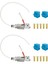 Vyper 0.4mm Nozul 24V Isıtıcı Için 2x 3D Baskı Kafası Hotend Soğutucu Uzun Mesafe J Kafa Ekstruder ile (Yurt Dışından) 1