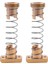 T8 Anti Boşluklu Yaylı Somun Eleme Uzay Somunu 3-10 T8 Kurşun Vida Dıy Cnc 3D Yazıcı Kurşun 2mm (Yurt Dışından) 1