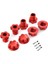 Metal 17MM Kamalı Tekerlek Altıgen Göbek Adaptörü 8654, Mavi (Yurt Dışından) 5