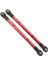 Adet Alüminyum Itme Çubuğu Bağlantı Çubuğu 5318X 5318 Kırmızı-Anodize 1/10 E-Zirvesi Rc Araba Yükseltme Parçaları (Yurt Dışından) 3