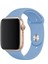 Apple Watch 42 mm / 44MM / 45MM / 49 mm (Seriler /se/ultra ile Uyumlu) M/l Beden Jel Silikon Kordon Mavi 1