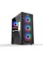 Gamebooster GB-M206B Powersız Siyah Mesh Panel Mid Tower Atx Kasa 1