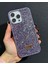 Apple iPhone 14 Uyumlu Sw Ince Taşlı Elmas Işıltılı Telefon Kılıfı 1