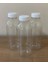 250 ml, Içecek Şişesi, Boş Şişe, Detox Şişesi, 12 Adet, Beyaz Kapaklı 1